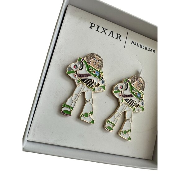 BAUBLEBAR x Pixar Buzz Lightyear Toy Story Earrings NEW NIB - Picture 3 of 4